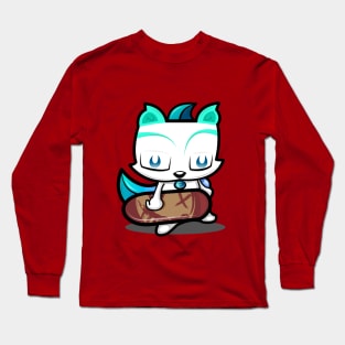 Skater Fox Long Sleeve T-Shirt